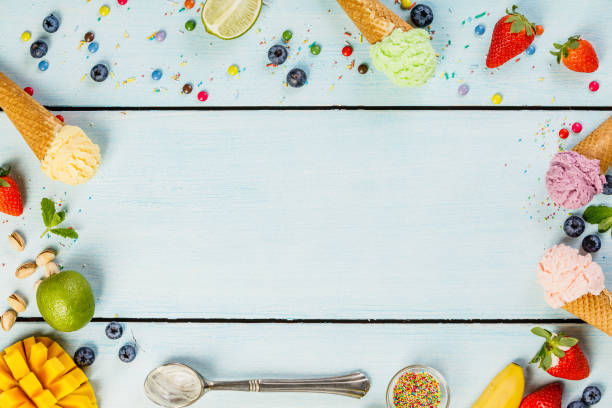 istock Variety of ice cream 973042310