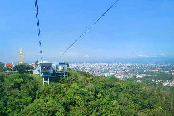 istock Cable Car at Hatyai Park, Thailand 973053778