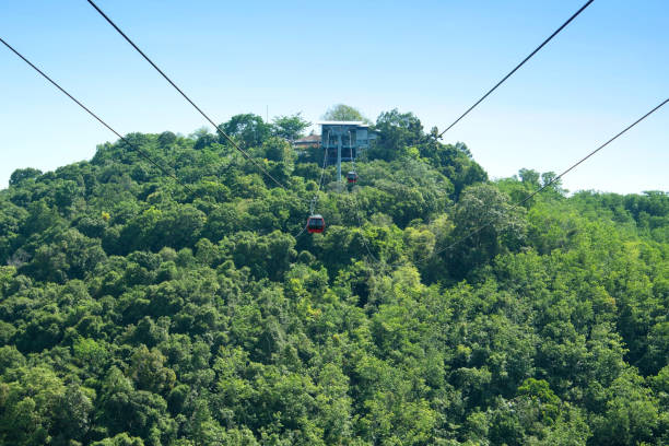 istock Cable Car at Hatyai Park, Thailand 973053874