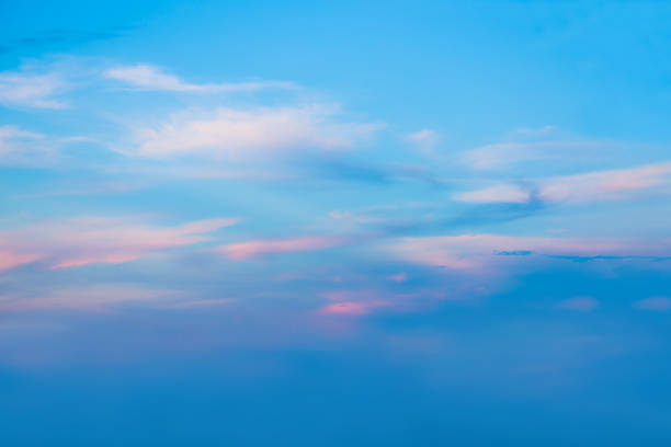 istock Beautiful blue sky with cloud formation background 973053988