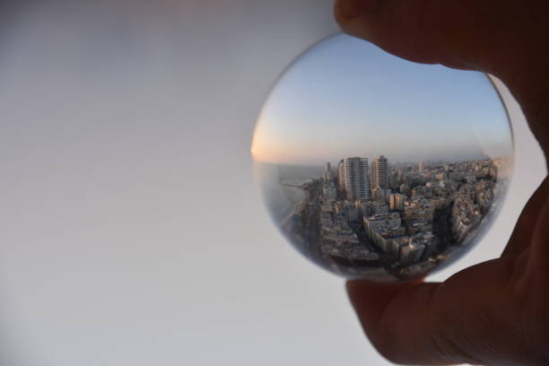 istock Concept - crystal ball at sunset 973066560