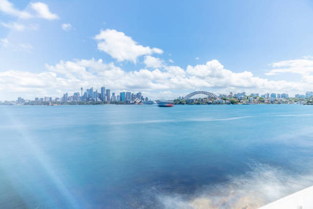 istock Panoramic view of sydney harbor,Australia 973069826