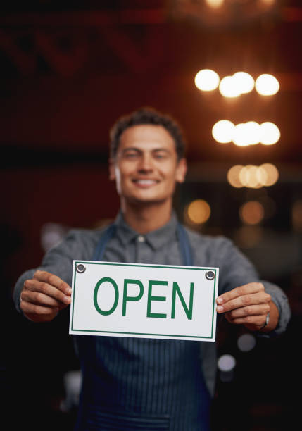 istock Open for business baby! 973096406