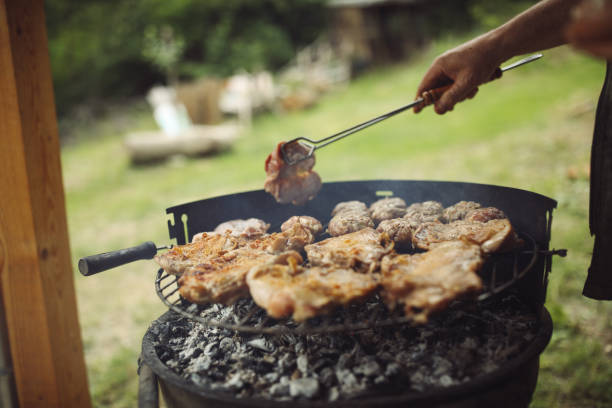 istock Delicious grilled meat on a barbecue 973108522