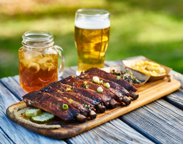 istock st louis style bbq ribs with collard greens and mac & cheese 973109512