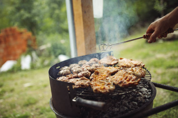 istock Delicious grilled meat on a barbecue 973112686