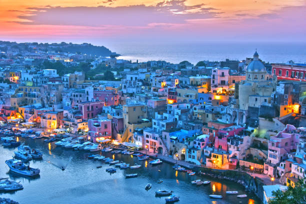 istock Architecture of Procida Island, Campania, Italy 973149640
