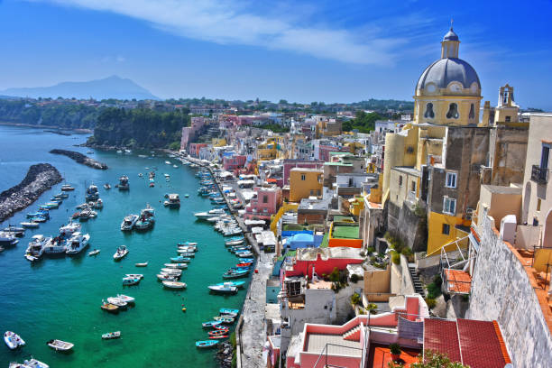 istock Architecture of Procida Island, Campania, Italy 973158928