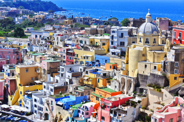 istock Architecture of Procida Island, Campania, Italy 973158968