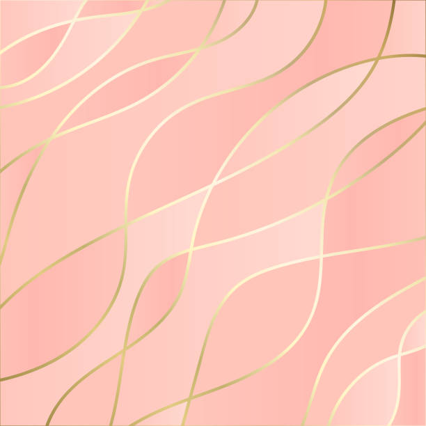 (illustration) gold line background, abstract artistic of geometric background (illustration) gold line background, abstract artistic of geometric background femininity stock illustrations