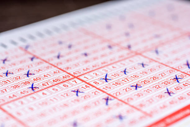 istock Shot of a completed lottery ticket 973200042