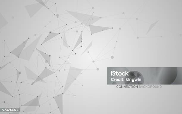 Pattern Data Connection Backgorund Abstract Connection Background With Lines And Dots Vector Geometric ...