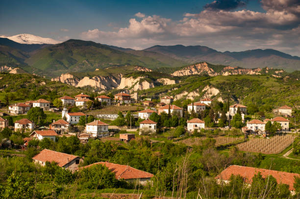 istock town of Melnik 973213350