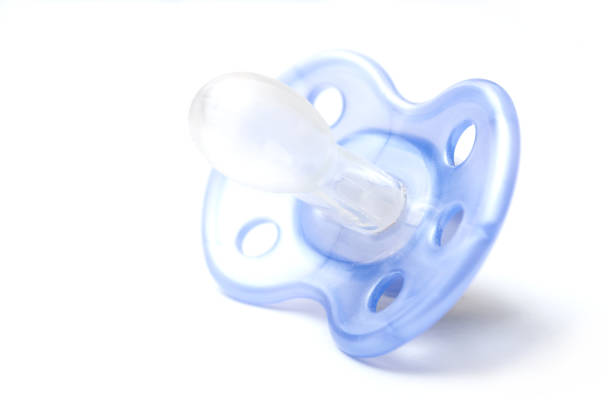 baby nipple on white background