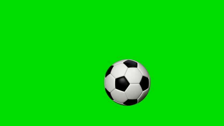 Soccer Ball (Football) 4k Transition (to Change picture and make Replays)