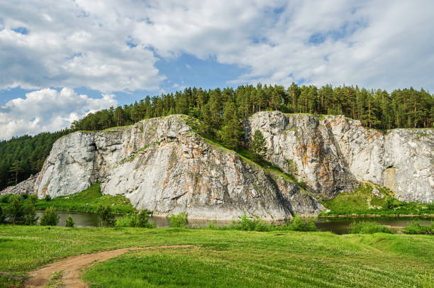 istock Summer landscape. Russia. Ural 973266380