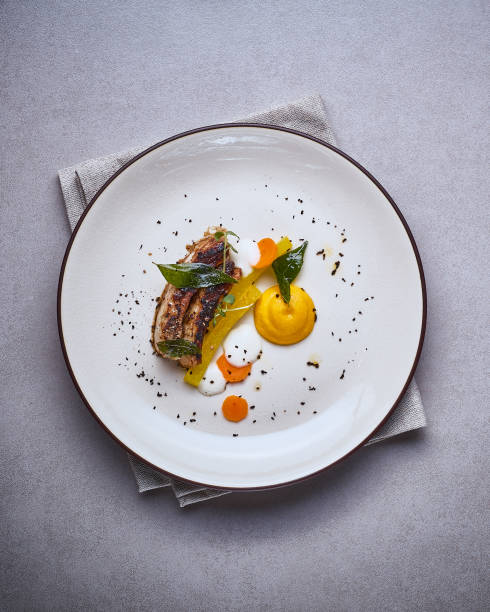 istock Beautiful and tasty food on a plate. 973267664