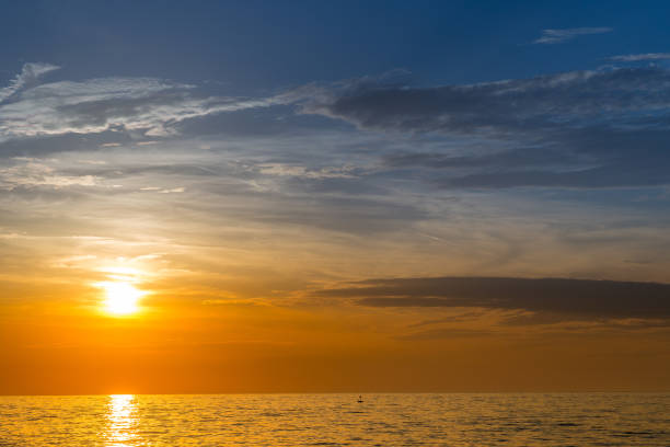 istock sunset on the sea in summer beautiful colours 973280582