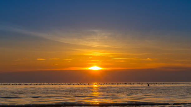 istock sunset on the sea in summer beautiful colours 973280584