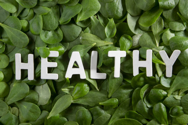 istock Healthy Eating Concept with Purslane 973283950