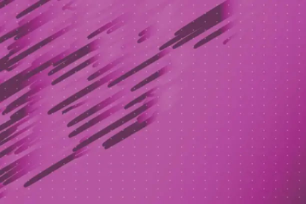 Vector illustration of Straight Pink lines hi-tech background