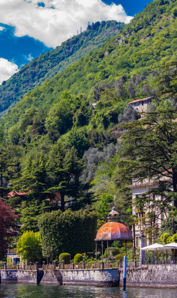 istock Town Sala Comacina on Como lake in Italy 973285290