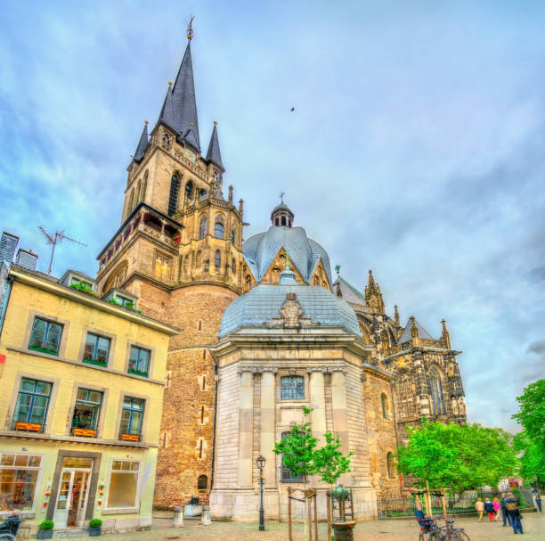 Aachen Cathedral (Aachener Dom) the oldest cathedral in northern Europe. Germany - Europe