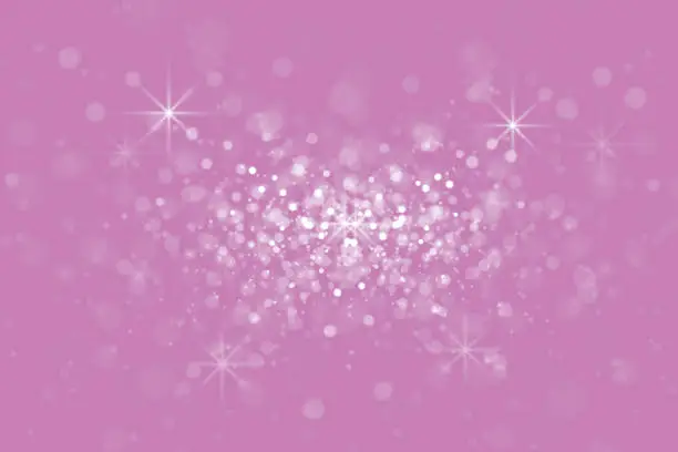 Vector illustration of Bokeh Pink Background
