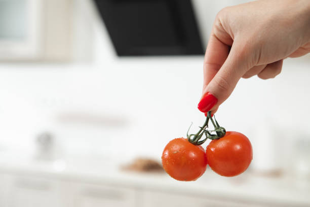 istock Fresh vegetable in woman arm 973300788