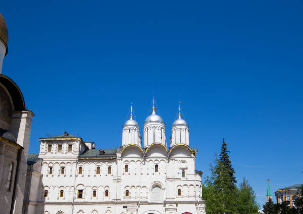 Inside of Moscow Kremlin, Russia (day)