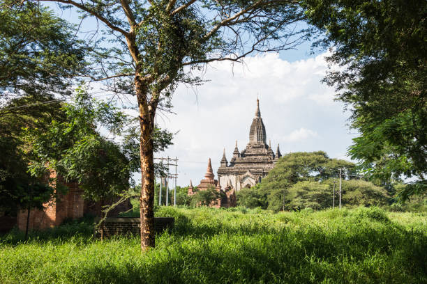istock Old pagoda field at Bagan 973338514