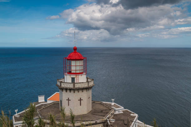 istock Lighthouse Arnel, Nordeste, Azores Islands 973342276