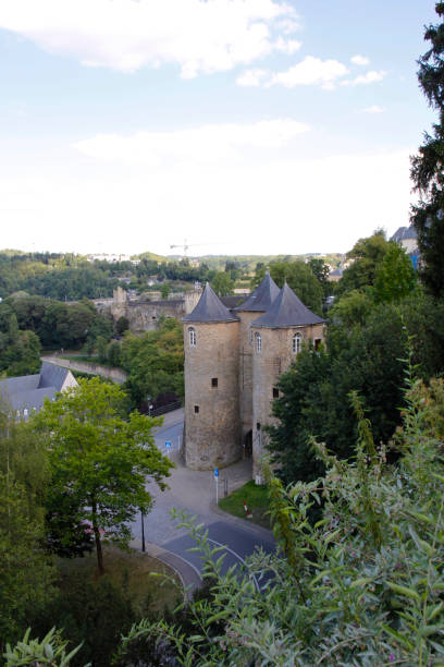 istock Old stone building in Luxembourg 973347120