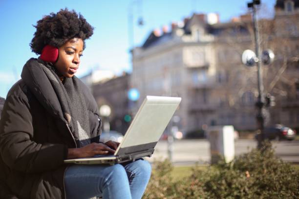 istock Woman with laptop 973347716