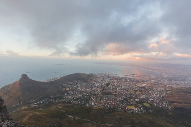 istock Sunset view of Lion's Head from Table Mountain 973359760