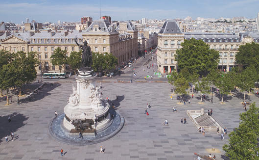 Lugar de la Republique, París photo
