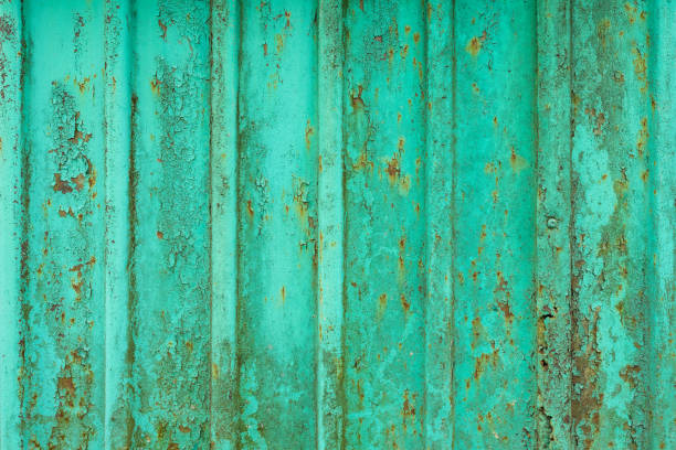 istock Metal texture with scratches and cracks 973364554