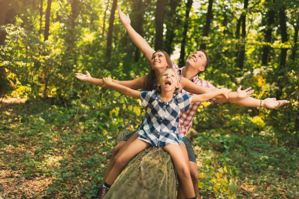 istock Family In The Forest 973374952