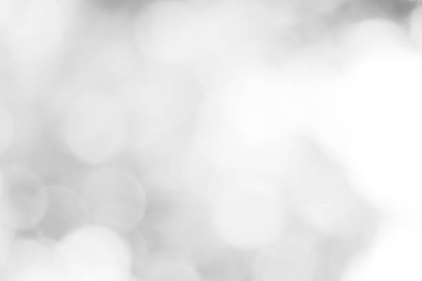 istock white blurred backdrop of nature, circle white wallpaper, gray bokeh background 973377252