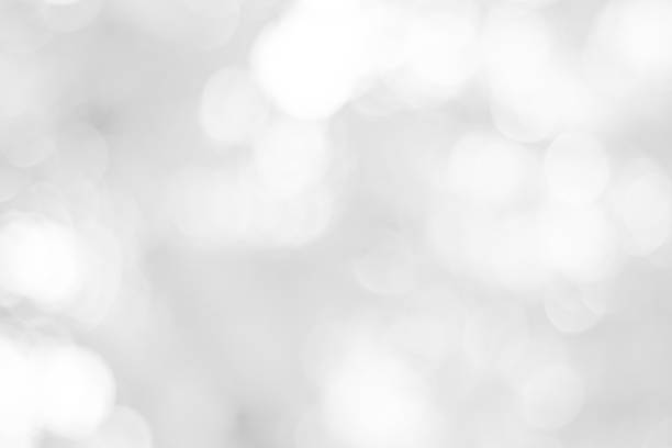 istock white blurred backdrop of nature, circle white wallpaper, gray bokeh background 973378006