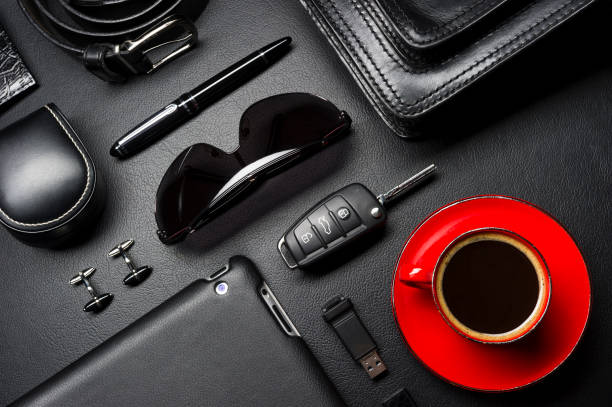 istock Business man accessories 973379060