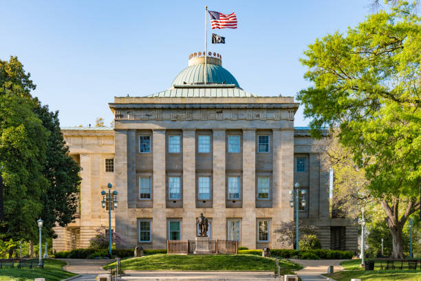 North Carolina Capitol Building stock photo