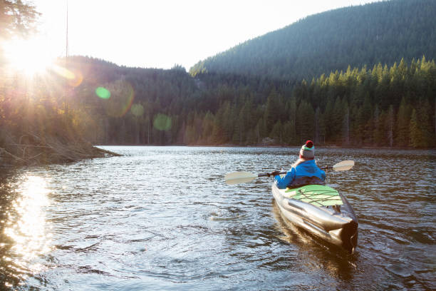 istock Kayaking in a lake 973388386