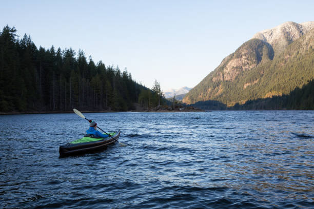 istock Kayaking in a lake 973388654