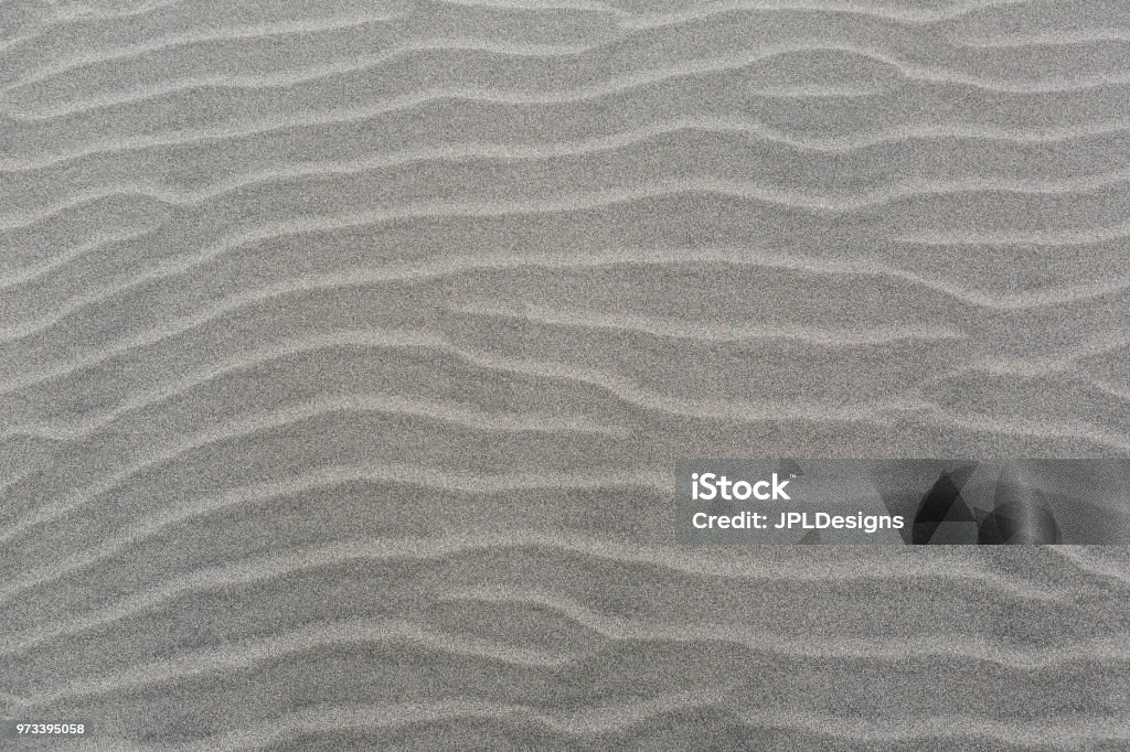 Sand Line Pattern Windswept Sand Dune Wavy Lines Pattern On Sandy Beach Background Stock ...