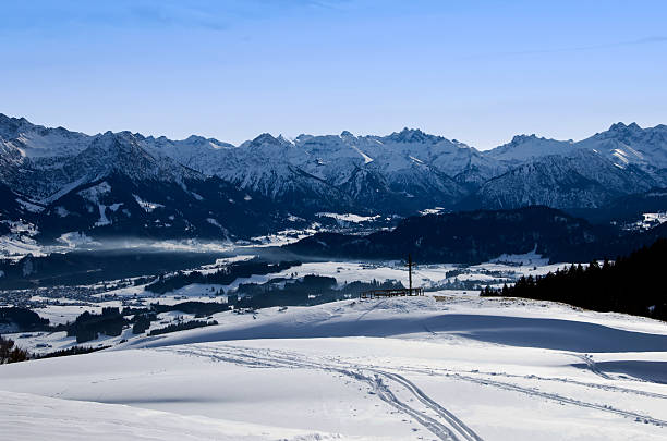 오버스트도르프 알가우 동절기의 - oberstdorf 뉴스 사진 이미지