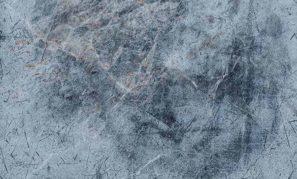 istock Fragment of stone texture with scratches and cracks. 973411802