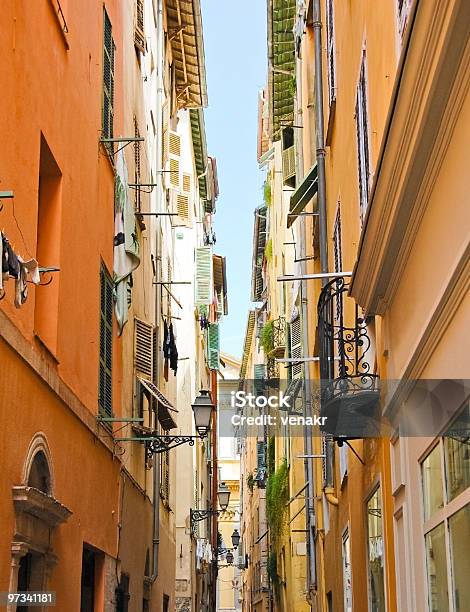 Straße In Nizza Stockfoto und mehr Bilder von Architektur - Architektur, Außenaufnahme von Gebäuden, Bauwerk