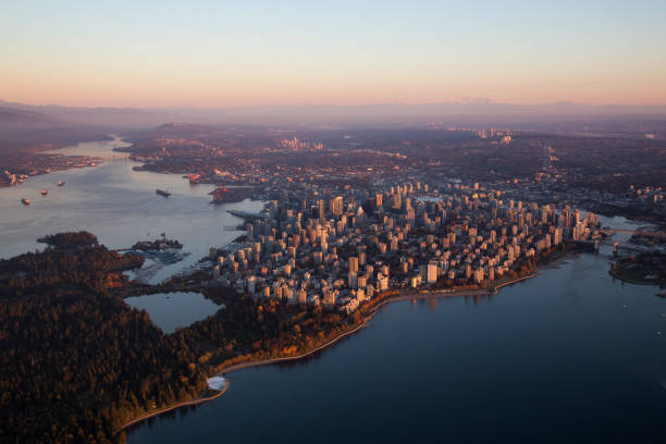 istock Downtown Vancouver Aerial View 973419354