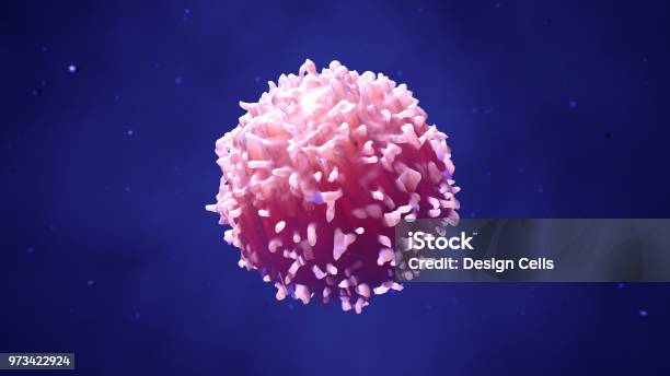 リンパ球t 細胞や癌細胞 - 細胞のストックフォトや画像を多数ご用意 - 細胞, 悪性腫瘍, 3D